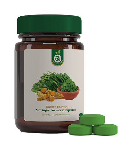Golden Balance Moringa-Turmeric Capsules